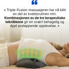 Massasje for hofte og sete etter trening, løping eller lange perioder med stillesitting.