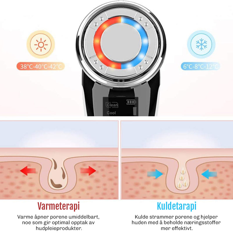 EMS ansiktsmassasje-enhet GlowLift