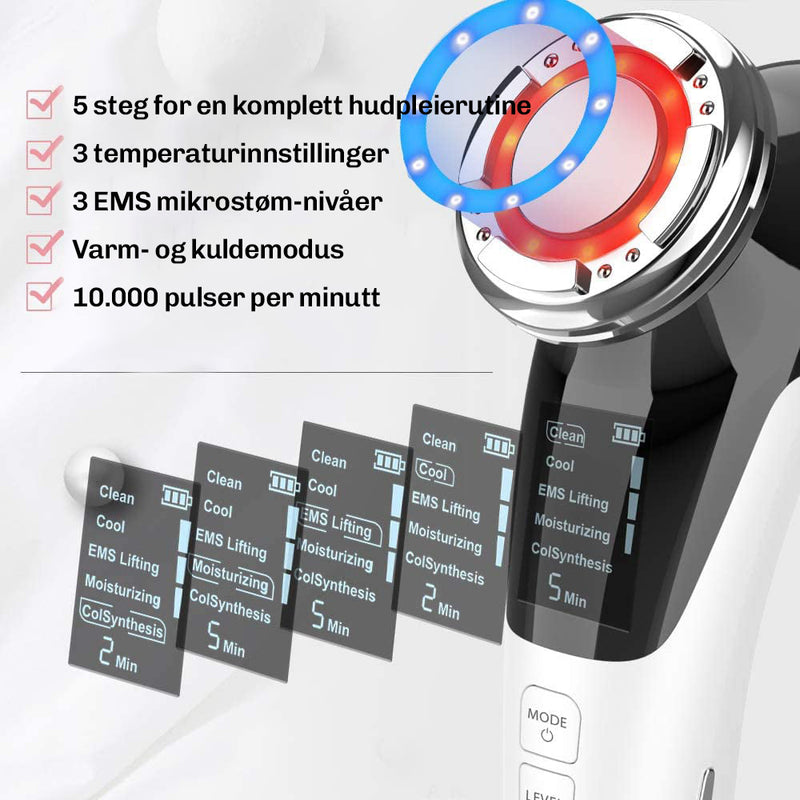 EMS ansiktsmassasje-enhet GlowLift