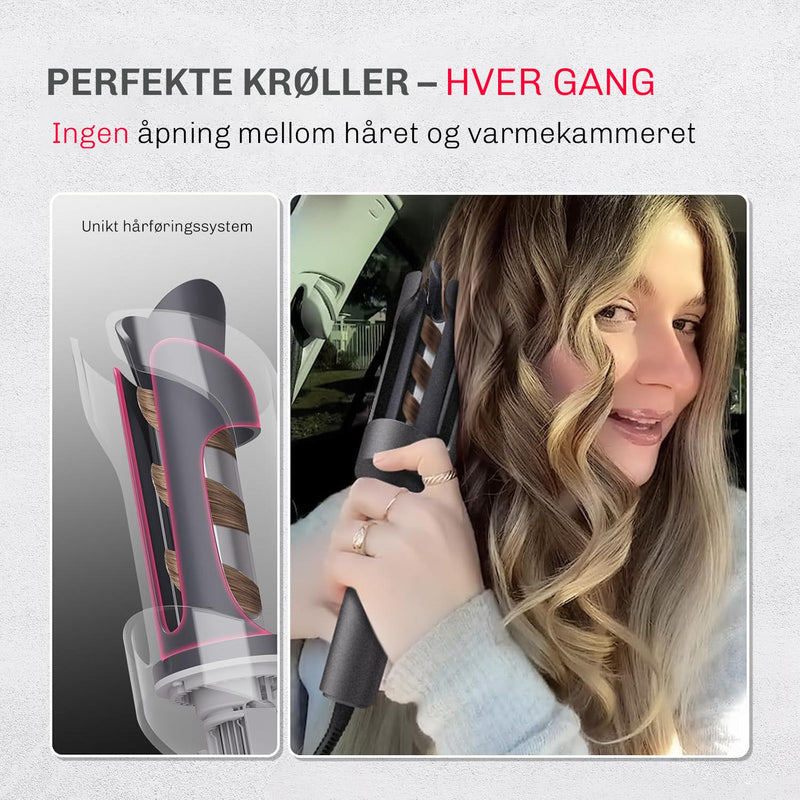 Automatisk krølltang WaveSpin