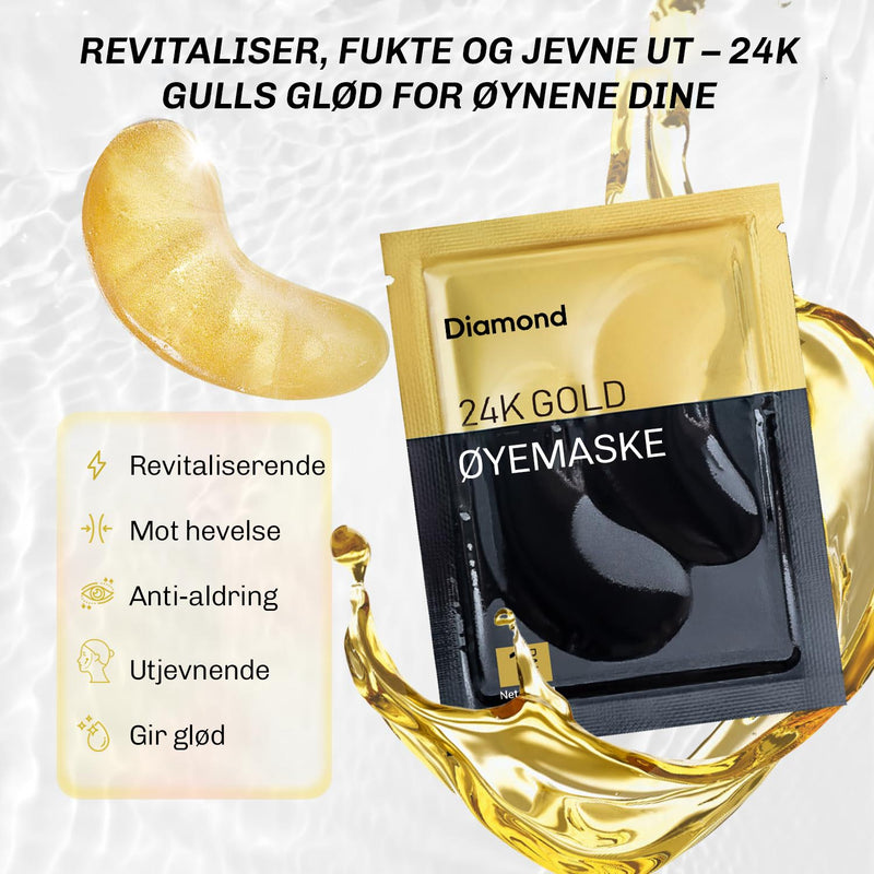 Øyepatcher GoldLift 24K