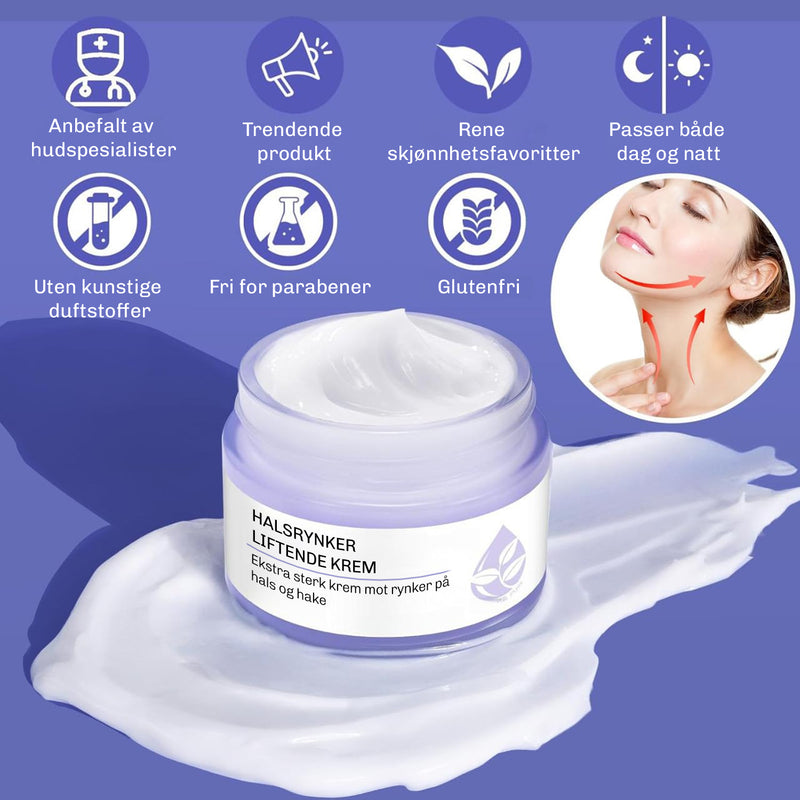 Diamond Neckline Lifting Cream for jevnere hud