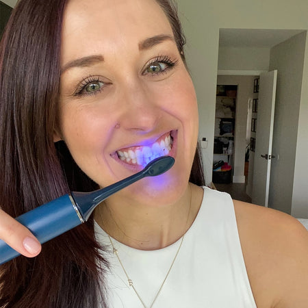 Power LED bleking sonisk tannbørste fra Diamond Smile