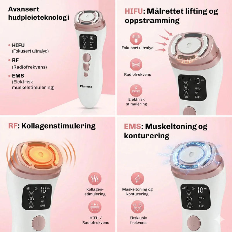 Ansiktsoppstrammingsapparat SilkyWave