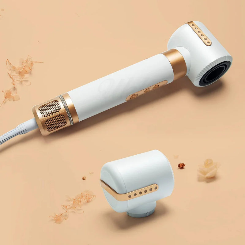 Air styler med Coanda effekt for naturlige krøller
