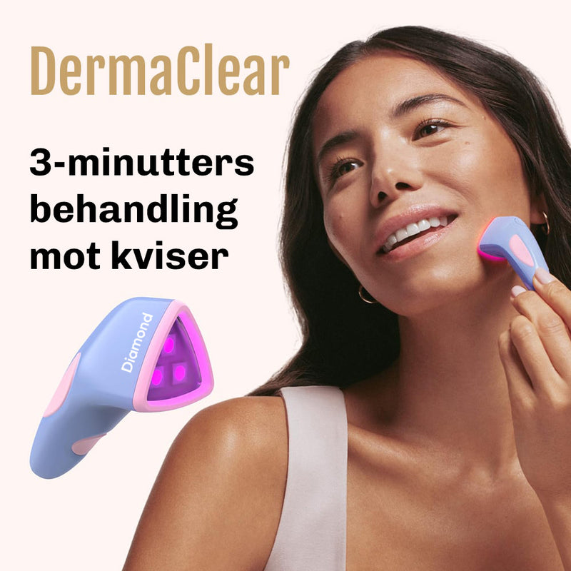 Akne apparat for hjemmebruk med LED teknologi