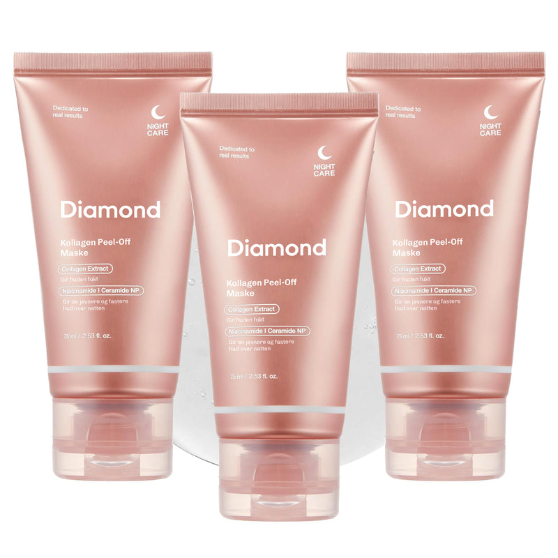 Diamond Collagen Peel Off Mask for overnight effekt