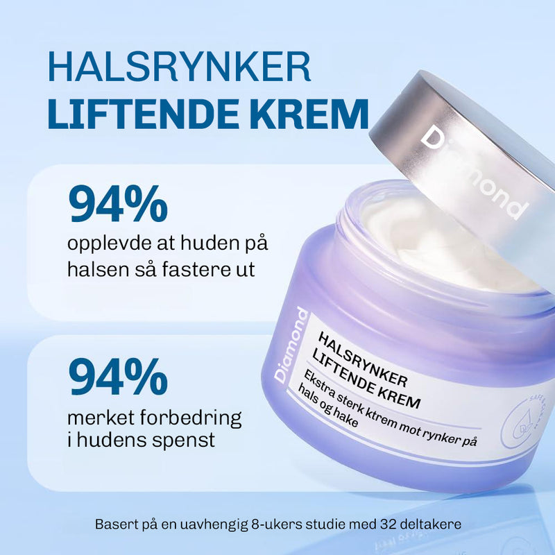 Anti age krem for halslinjer og dekolletage