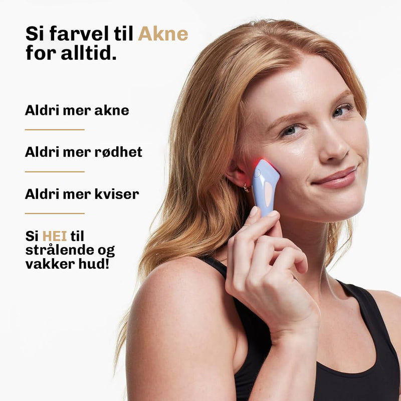 DermaClear LED lysterapi og akneenhet