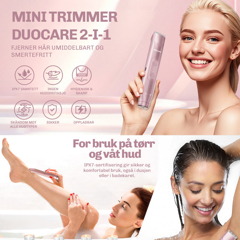 Mini Trimmer DuoCare 2-i-1