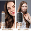 Hårstyling med kraftig luftstrøm og ioneteknologi