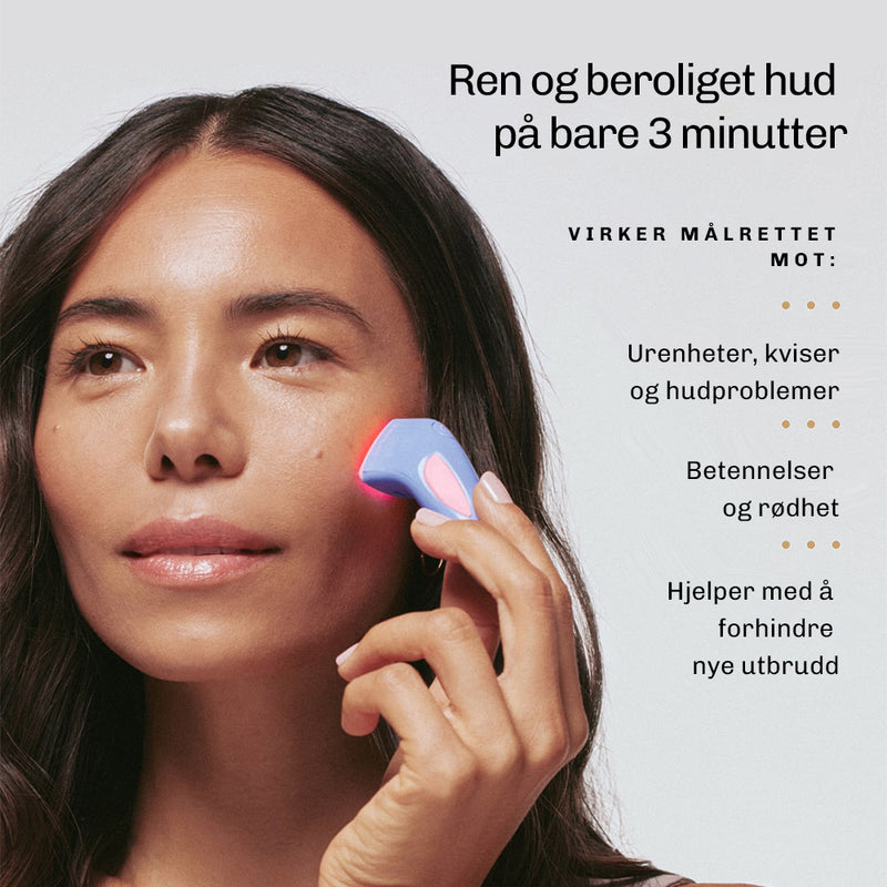 LED behandling som forbedrer hudbildet ved akne