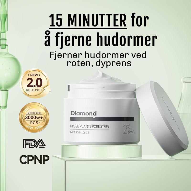 Hudormfjerning på 20 minutter med peel off effekt