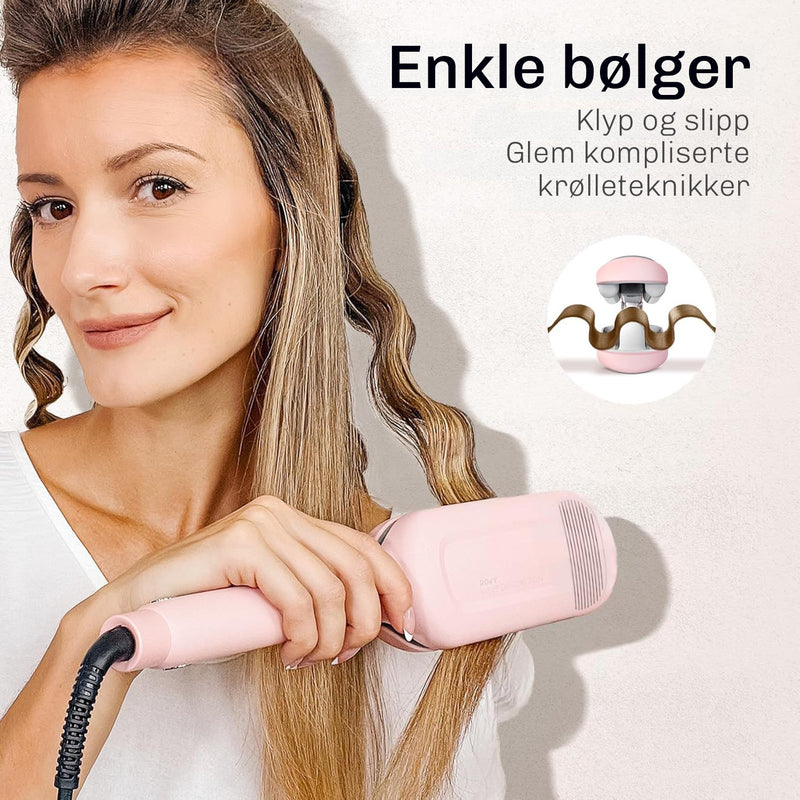 Krølltang med fire temperaturinnstillinger