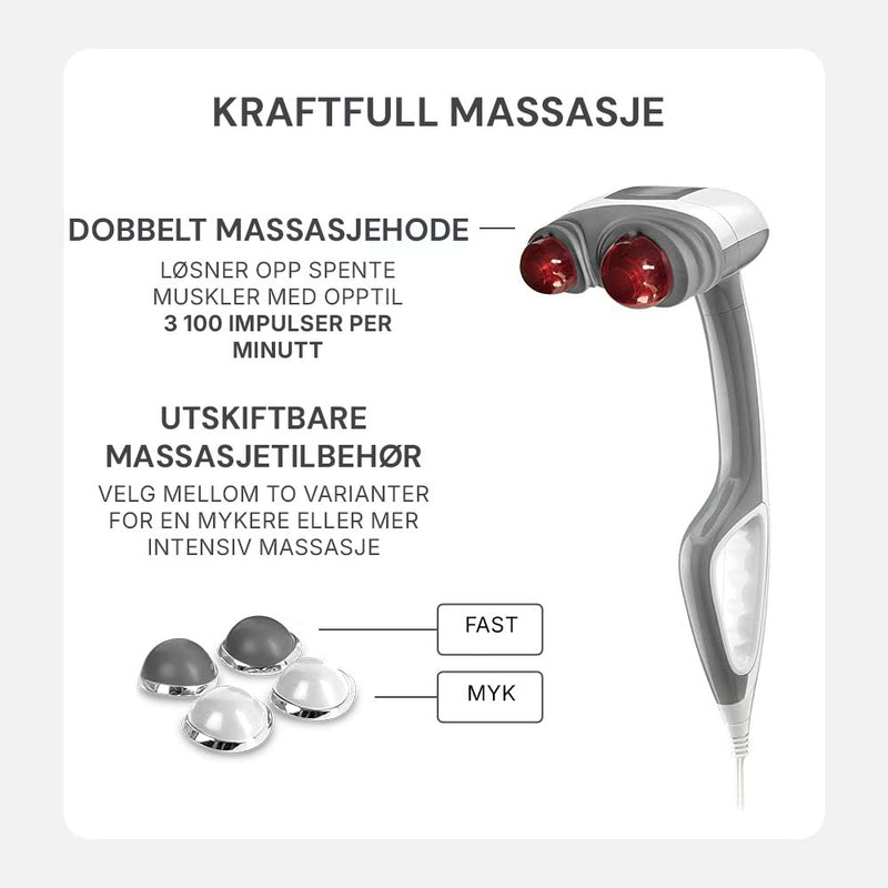 Massasjeapparat for raskere restitusjon og effektiv avslapning etter trening eller lange arbeidsdager.