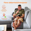 Massasjemadrass med varme og vibrasjon for komfortabel massasje i hjemmet.