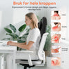 Massasjesete for nakke med målrettet Shiatsu-massasje og varmefunksjon.