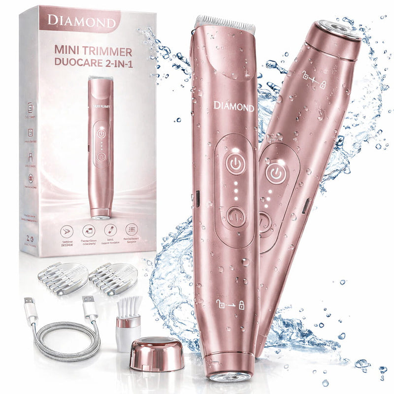 Diamond mini trimmer dame 2 i 1 for ansikt og kropp