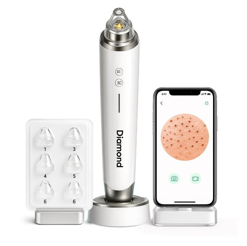 Diamond ClearCam mitesserfjerner med HD-kamera og 20x forstørrelse