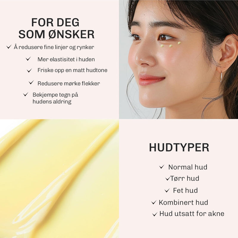 Øyekrem som reduserer fine linjer
