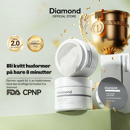 Diamond Blackhead Remover peel off maske mot hudormer
