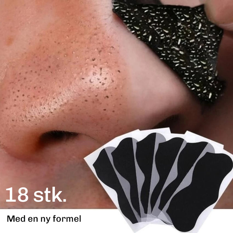 Pakke med 18 porestrips for flere behandlinger