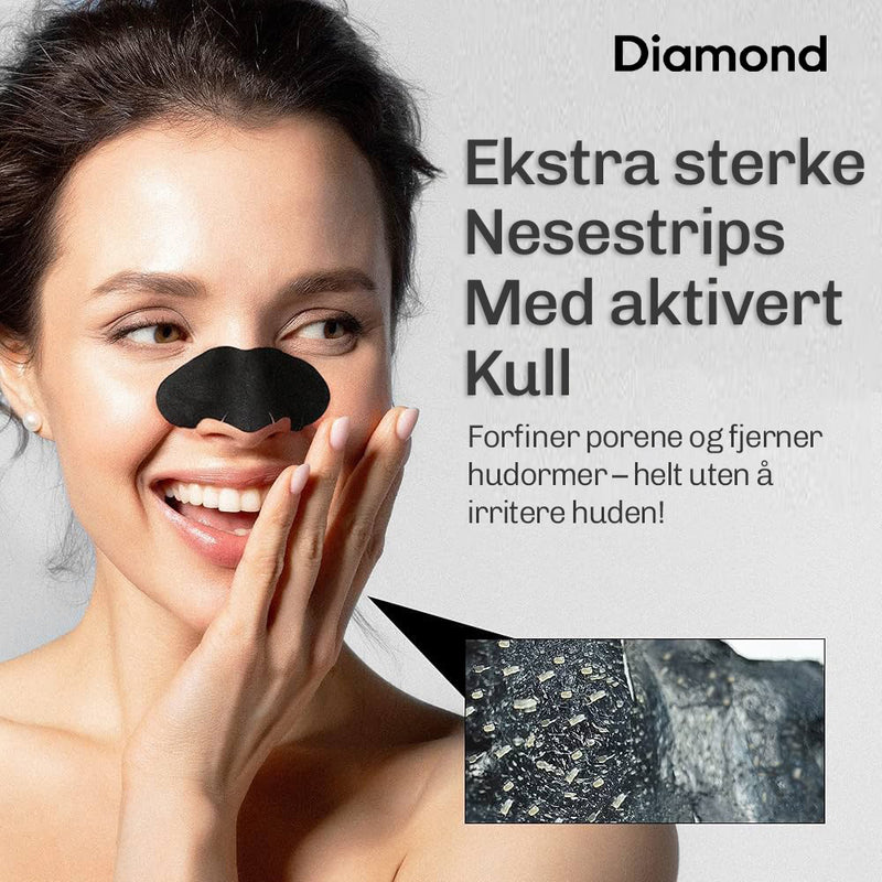 Dermatologisk testede porestrips for sensitiv hud