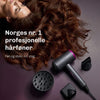 Profesjonell AirFusion hårføner for rask tørking og salongresultater hjemme.