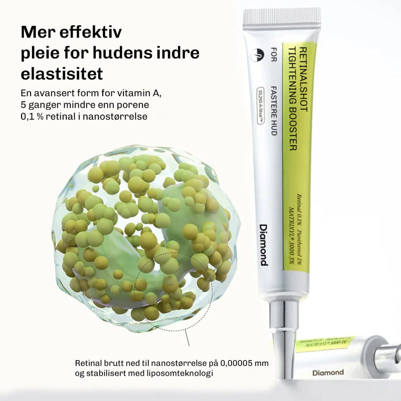 Retinal booster for klarere hud og fastere hudfølelse
