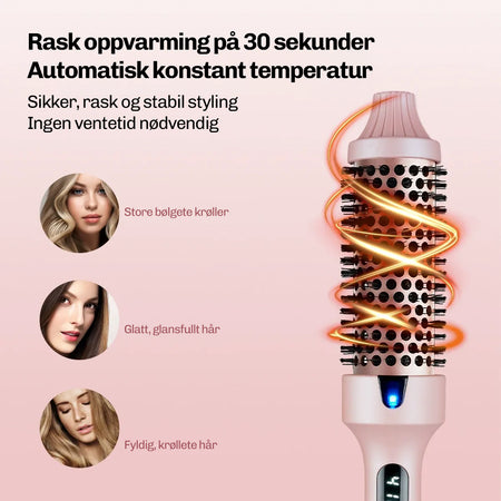 Diamond VolumePro volumbørste med varme for perfekt blowout