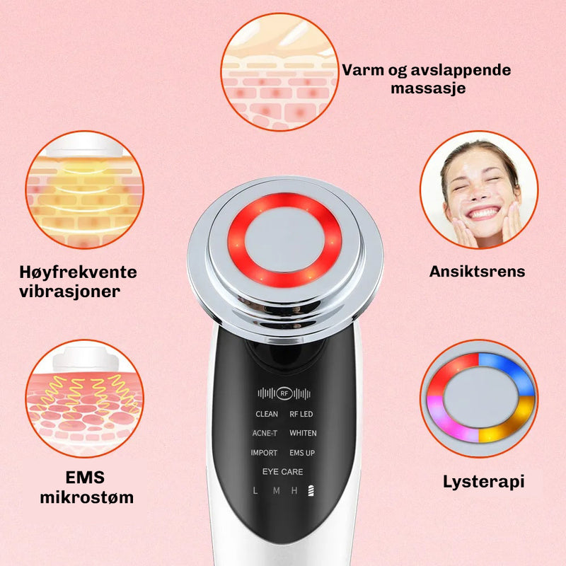 EMS ansiktsmassasje-enhet GlowLift