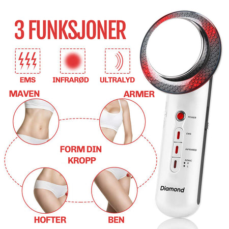 Diamond CelluX anti cellulitt apparat med ultralyd