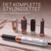 Diamond CloudAir 5-i-1 varmluftsstyler med fem utskiftbare tilbehør for allsidig hårstyling.